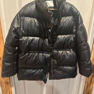 Citizens Of Humanity Black Puffer Jacket